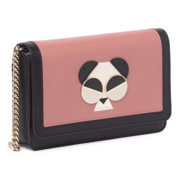 kate spade Handbags - Kate spade gentle panda chain crossbody wallet